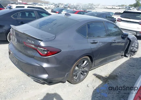 2022 Acura Tlx A-Spec Package из США, поврежденный, VIN 19UUB5F53NA002629